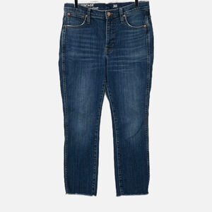 J. Crew Jeans Vintage Slim Straight Raw Hem - Size 30